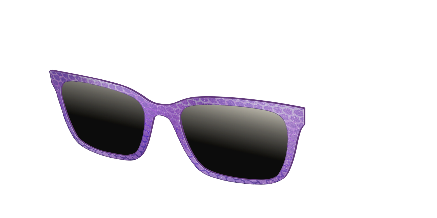 The Polarized Deep Purple Scales Sun Top