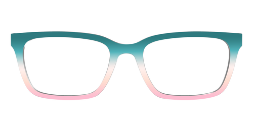 The Deep Sea to Pink Sand Gradient - Pair Eyewear