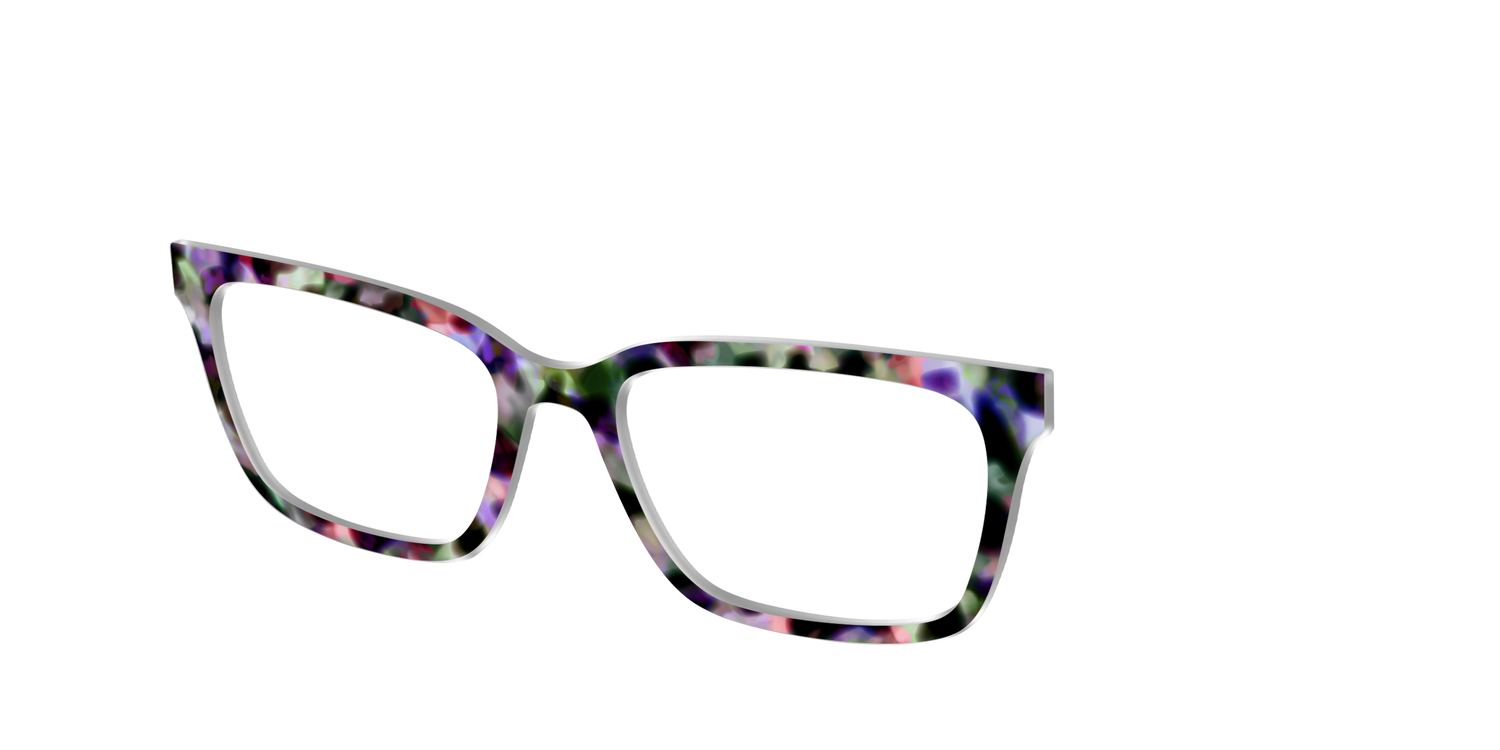 The Enchanted Garden Tortoise - Angle Top Image - Pair Eyewear