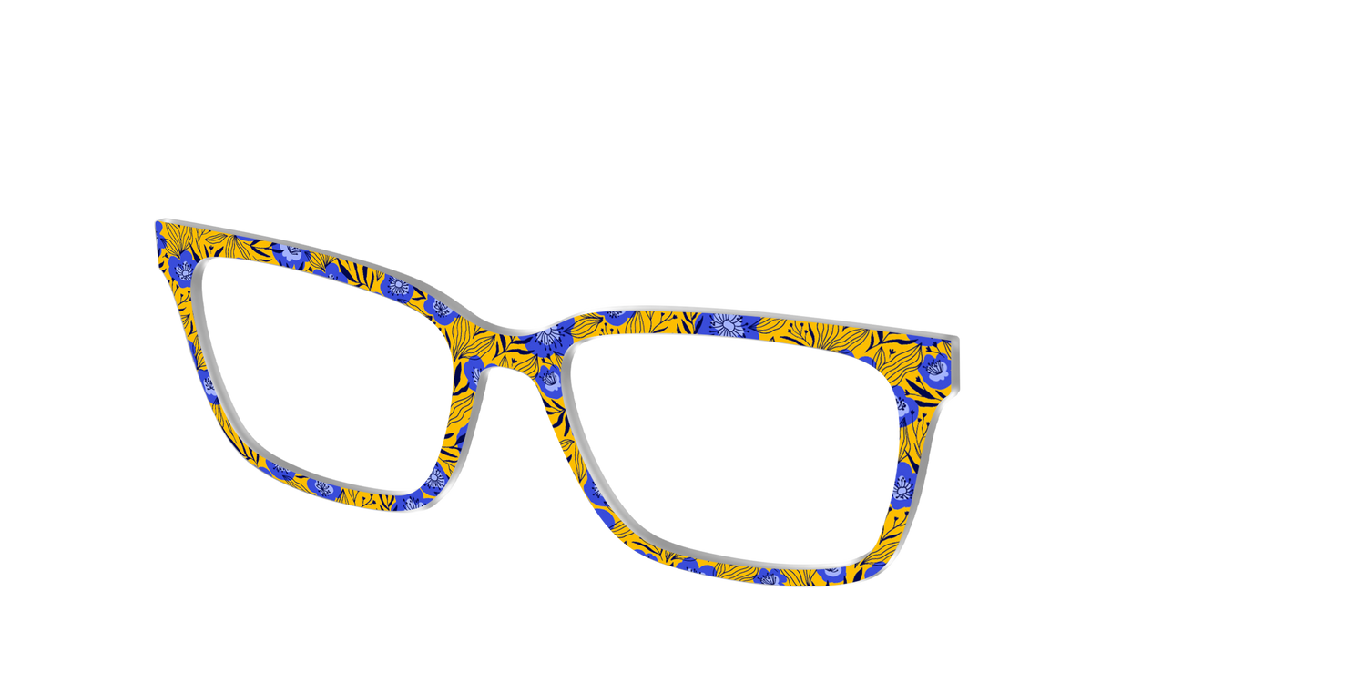 The Fab Floral - Angle Top Image - Pair Eyewear