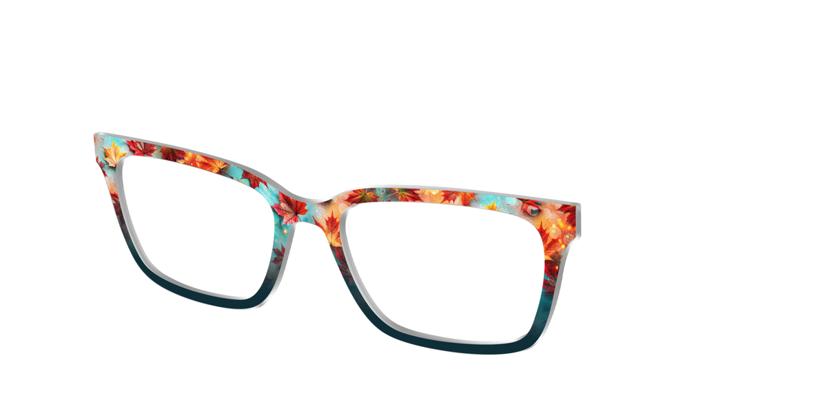 The Fluttering Foliage - Angle Top Image - Pair Eyewear