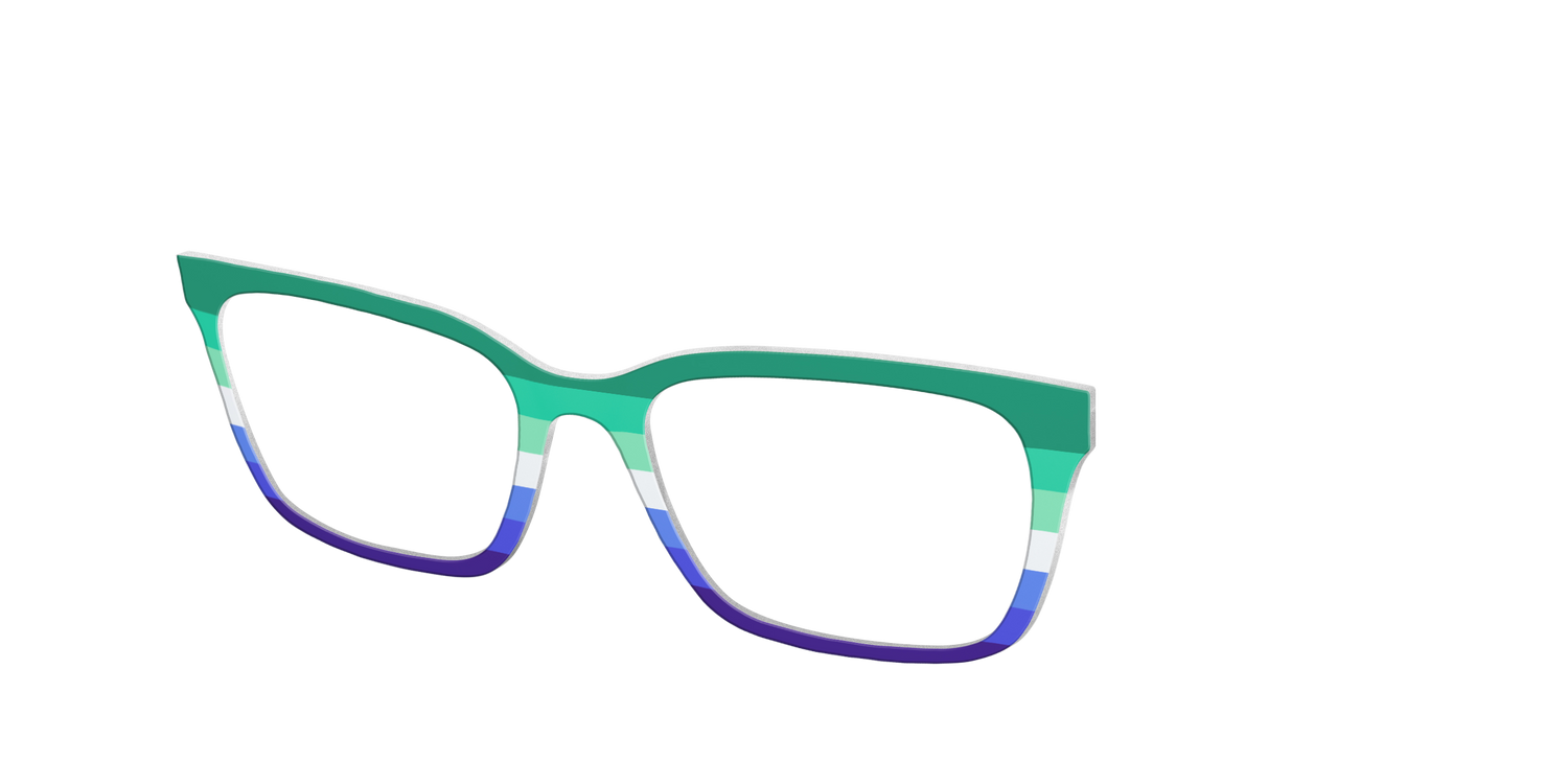 The Gay Men Flag - Angle Top Image - Pair Eyewear