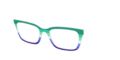 The Gay Men Flag - Angle Top Thumbnail - Pair Eyewear