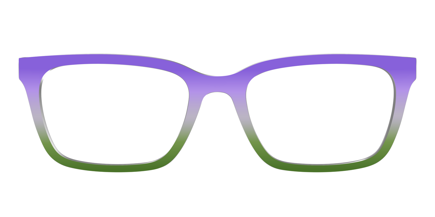 The Genderqueer Gradient - Front Top Image - Pair Eyewear