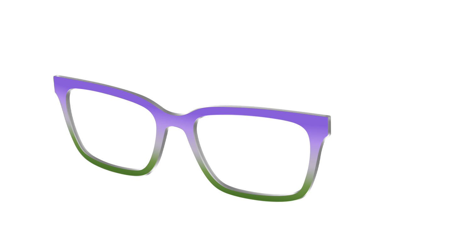 The Genderqueer Gradient - Angle Top Image - Pair Eyewear
