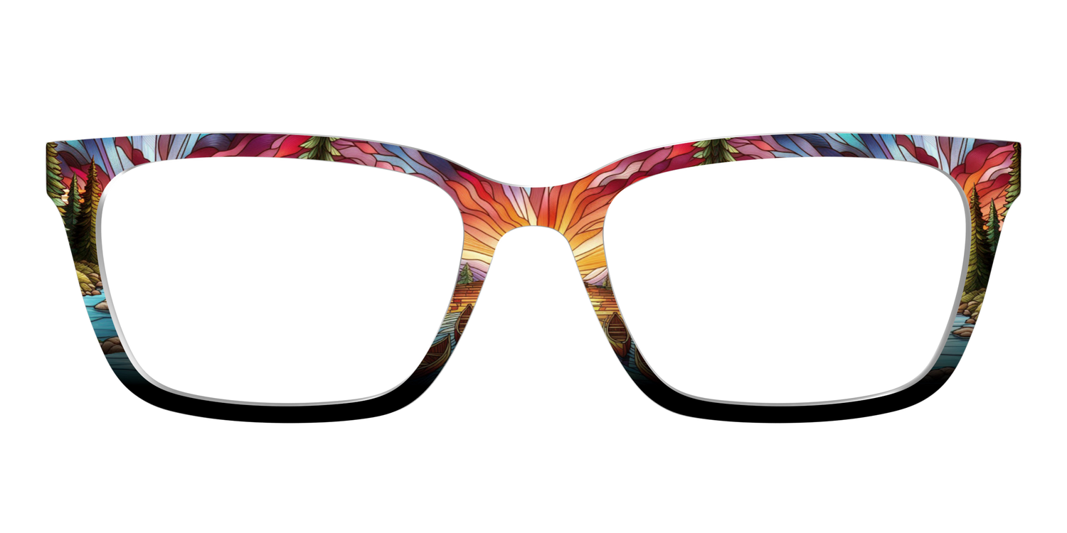 The Great Outdoors Stained Glass - Front Top Image - Pair Eyewear