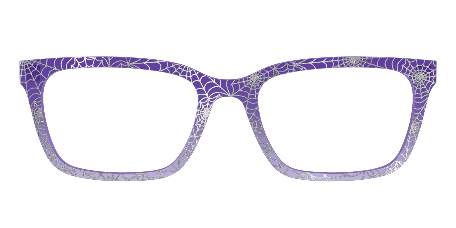 The Holographic Purple Webbed Crystal