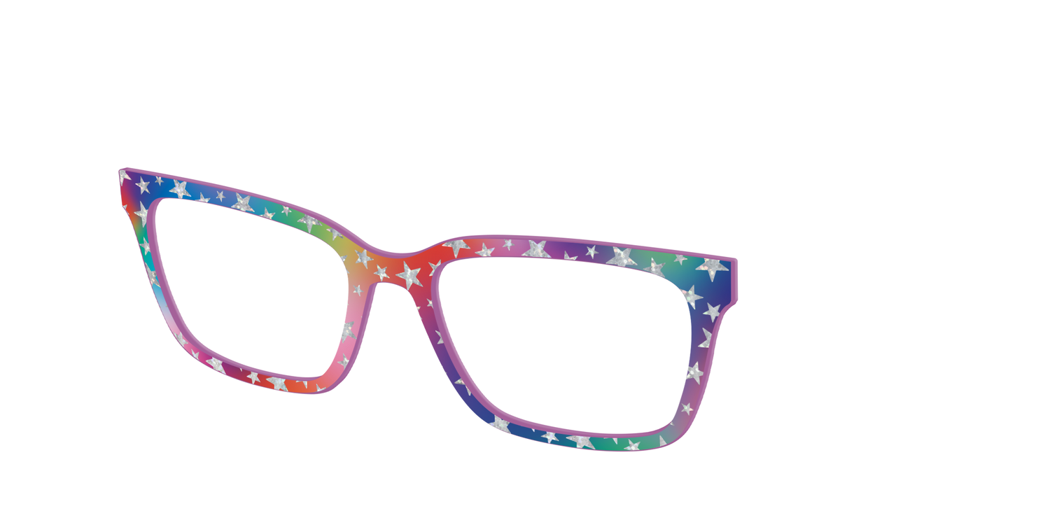The Holographic Superstars - Angle Top Image - Pair Eyewear
