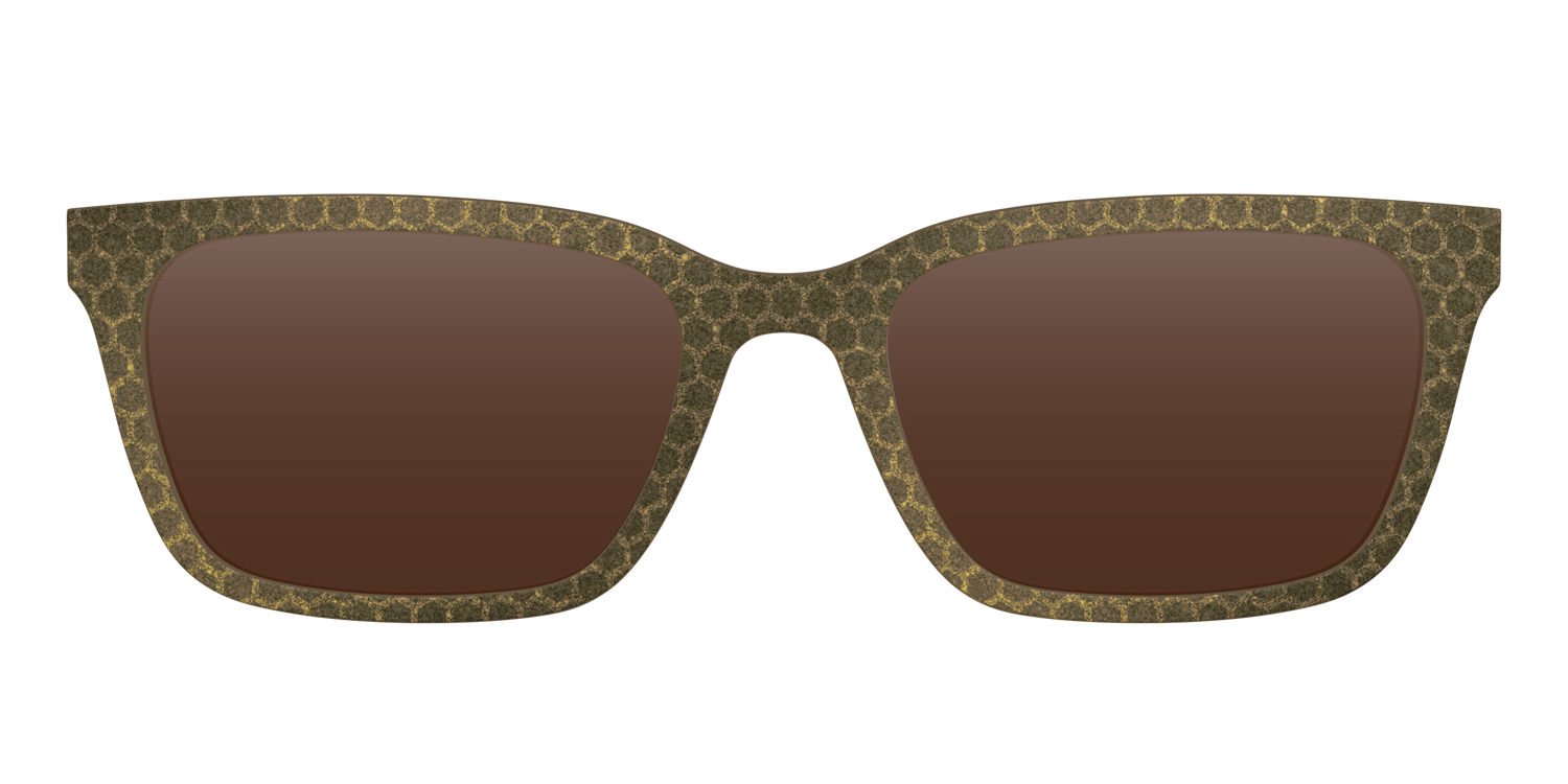 The Polarized Honeycomb Sun Top