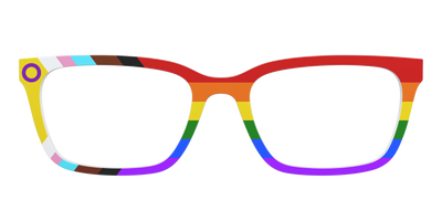 The Intersex Inclusive Pride Flag - Front Top Thumbnail - Pair Eyewear