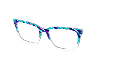 The Jazzy Scribble - Angle Top Thumbnail - Pair Eyewear