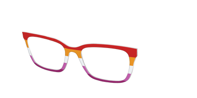 The Lesbian Flag - Angle Top Thumbnail - Pair Eyewear
