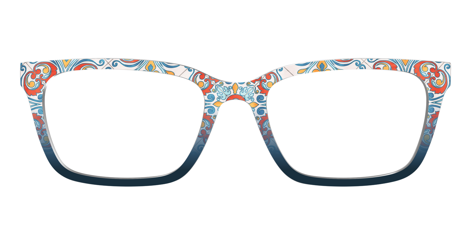 The Mediterranean Tile - Front Top Image - Pair Eyewear