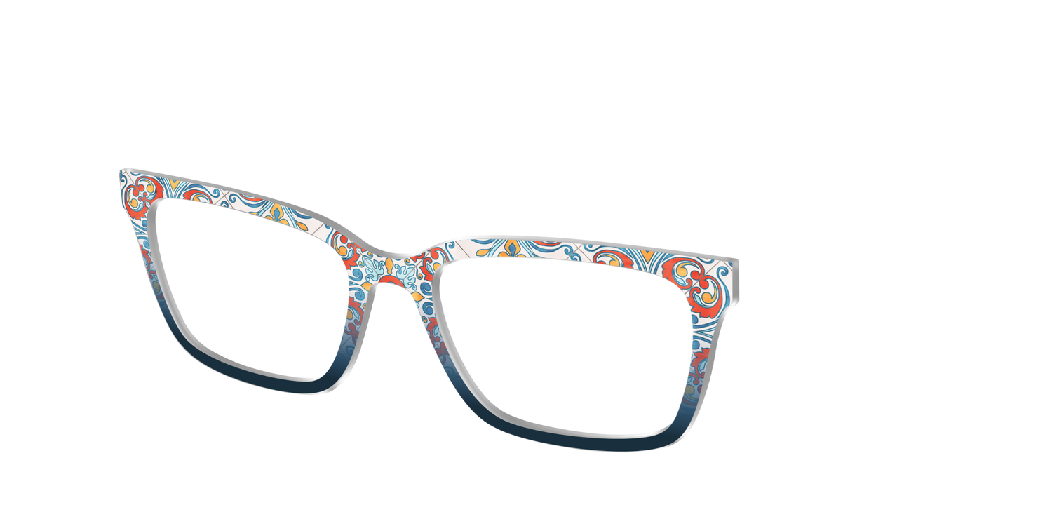 The Mediterranean Tile - Angle Top Image - Pair Eyewear