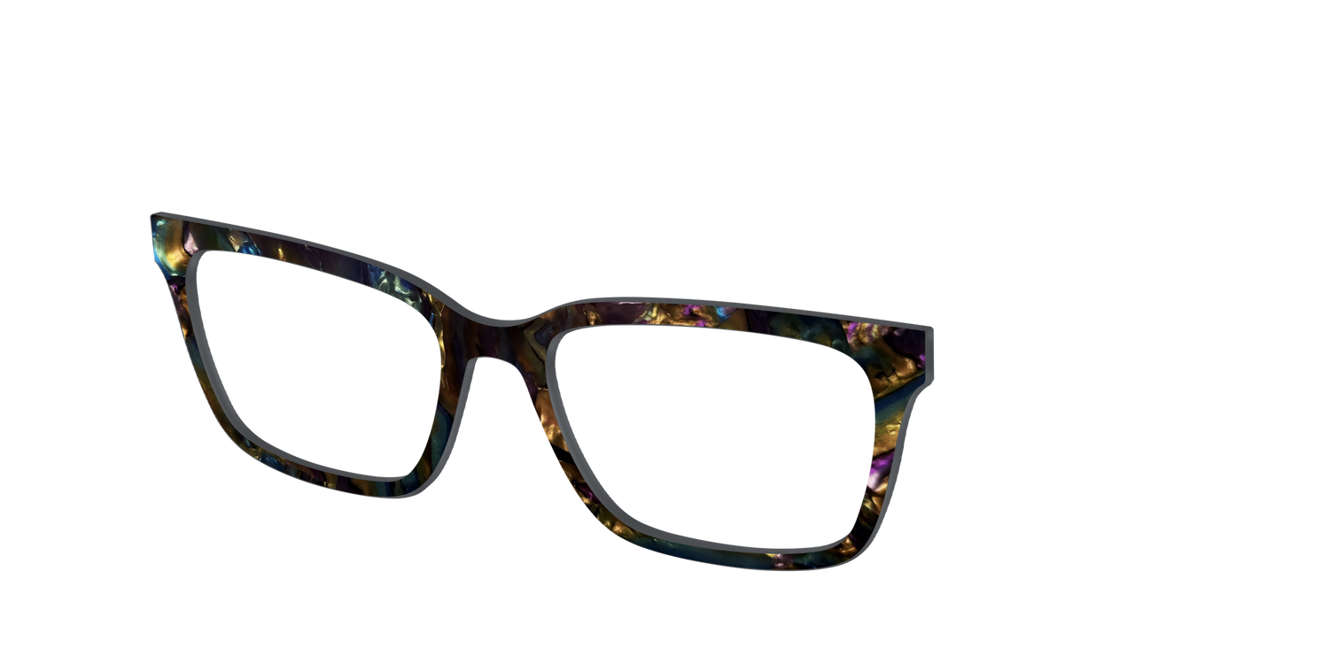 The Mercurius Bronze Pearl - Angle Top Image - Pair Eyewear