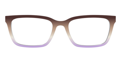 The Mocha to Light Lavender Gradient - Front Top Thumbnail - Pair Eyewear