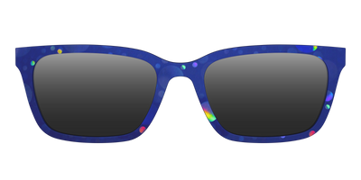 The Polarized Navy Holographic Bubbles Sun Top