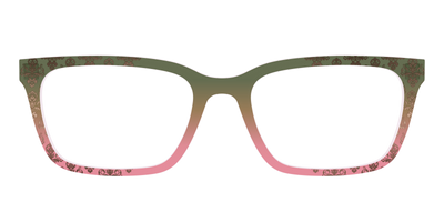 The Olive to Rose Trellis with Champagne Foil - Front Top Thumbnail - Pair Eyewear
