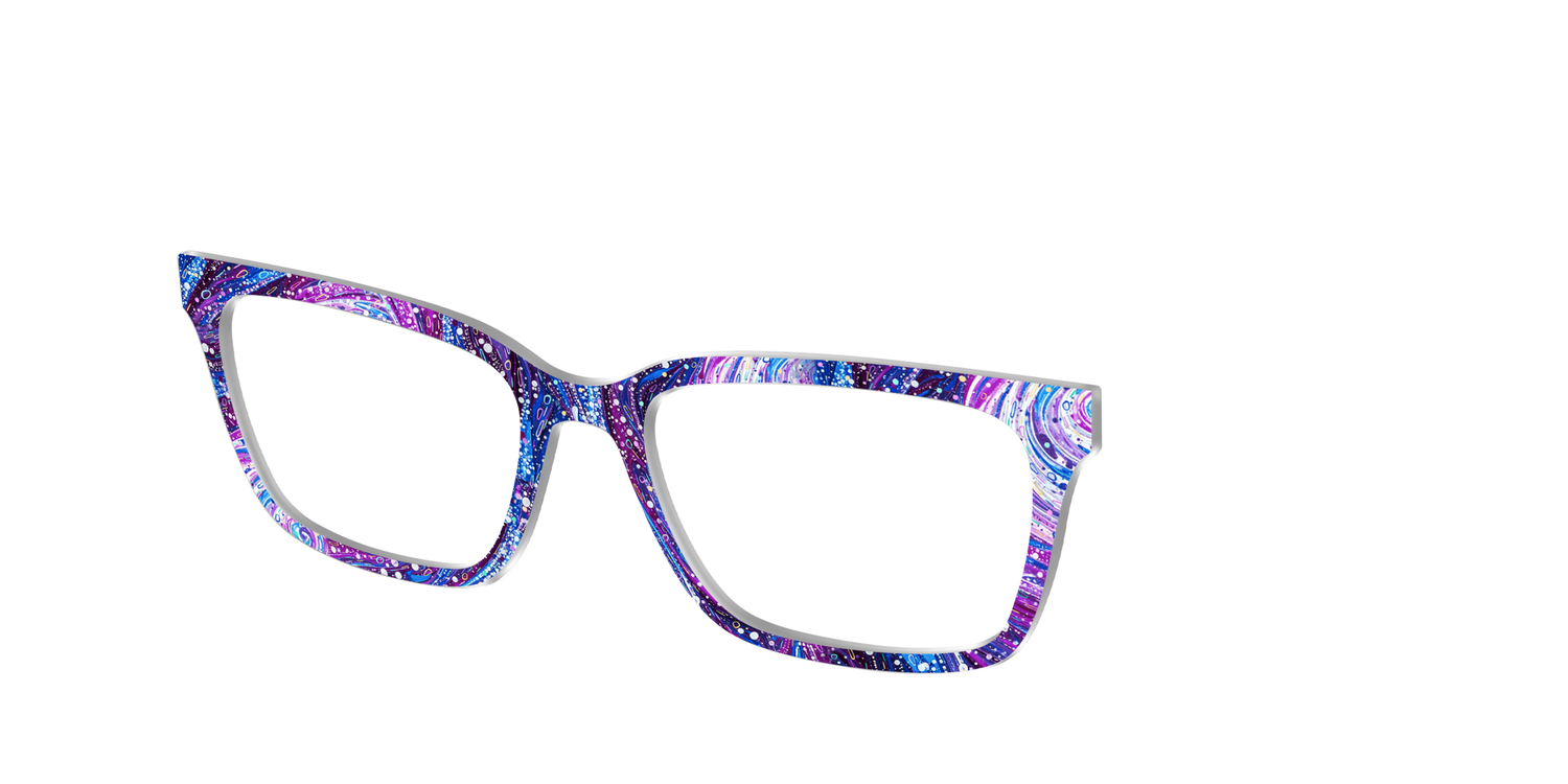 The Orchid Kaleidoscope - Angle Top Image - Pair Eyewear
