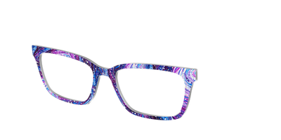 The Orchid Kaleidoscope - Angle Top Thumbnail - Pair Eyewear
