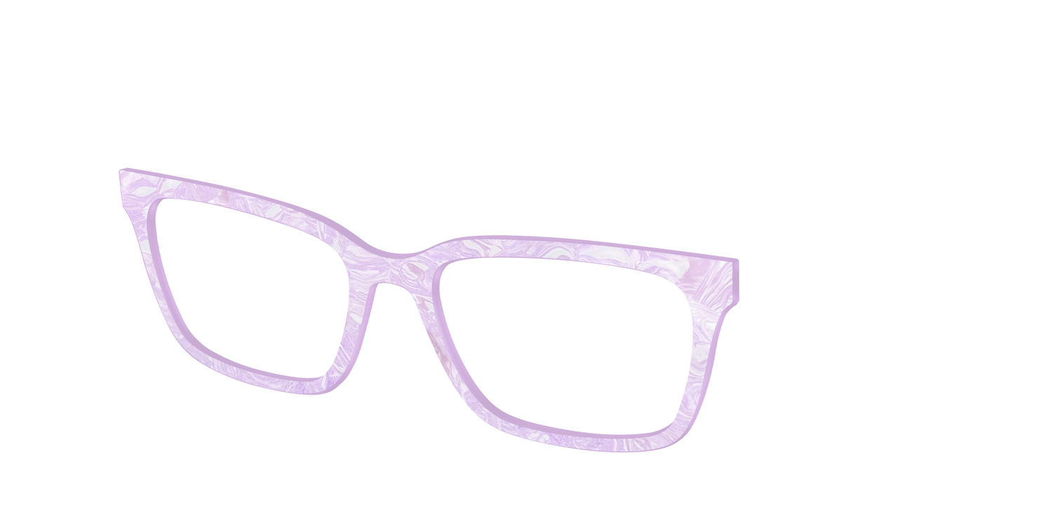 The Pale Iris Pearl Marble - Angle Top Image - Pair Eyewear