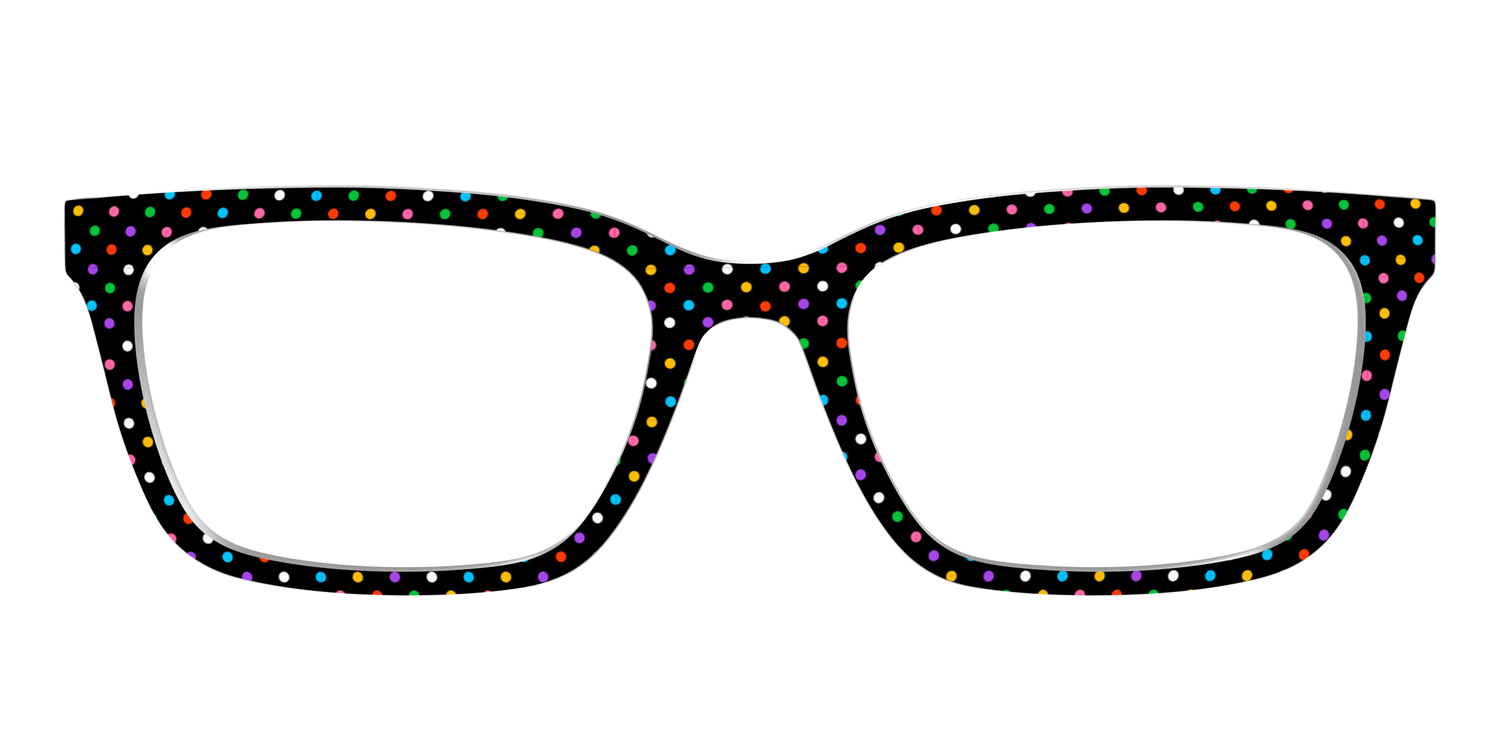 The Parade Polka Dots - Front Top Image - Pair Eyewear
