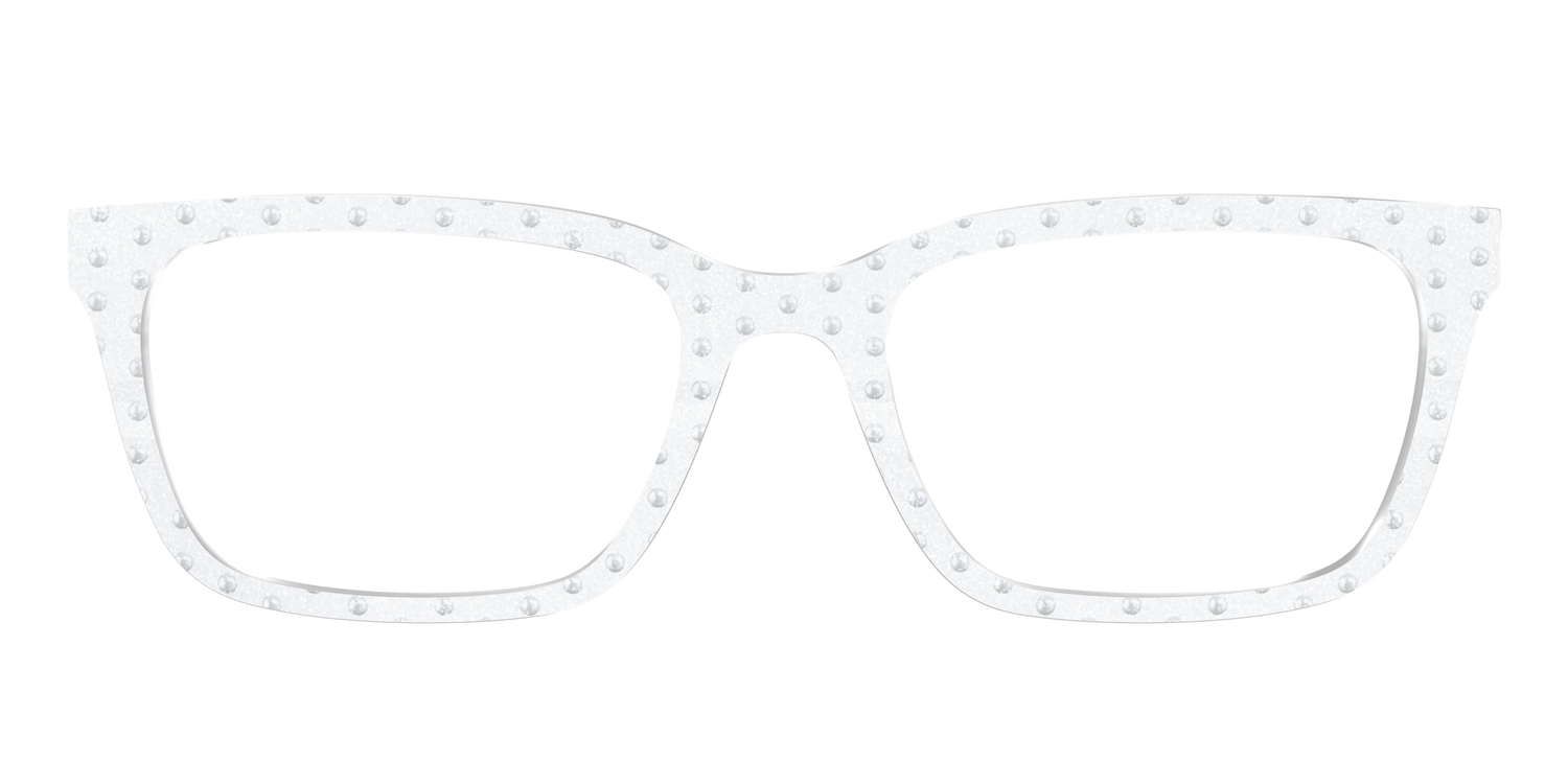 The Pearl Shimmer Polka Dots - Front Top Image - Pair Eyewear