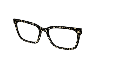 The Pikachu with Gold Foil - Angle Top Thumbnail - Pair Eyewear