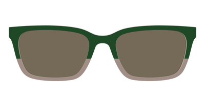 The Polarized Cedar & Sap Crystal Split Sun Top - Front Top Thumbnail - Pair Eyewear