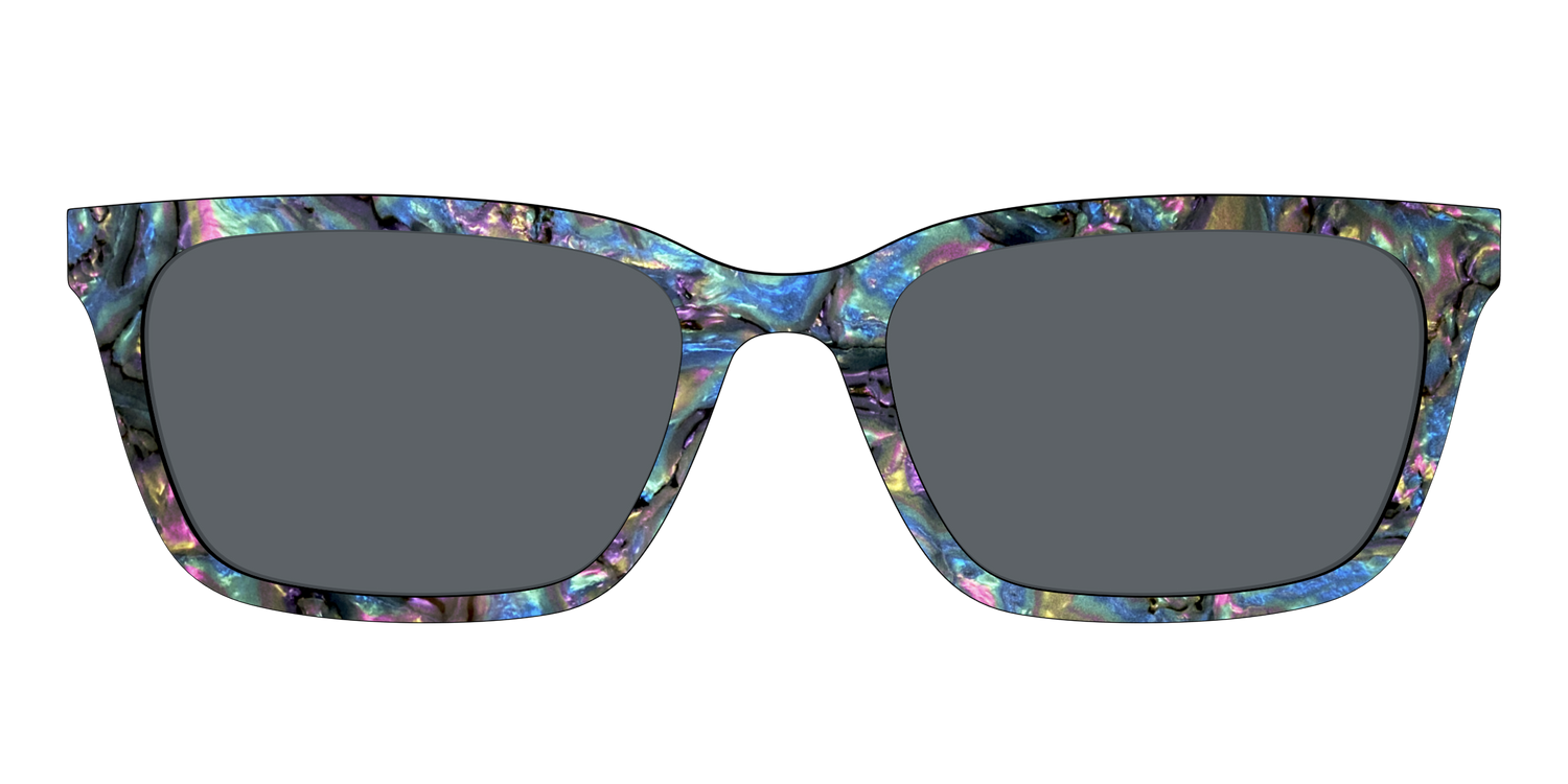 The Polarized Midnight Abalone Sun Top – Pair Eyewear