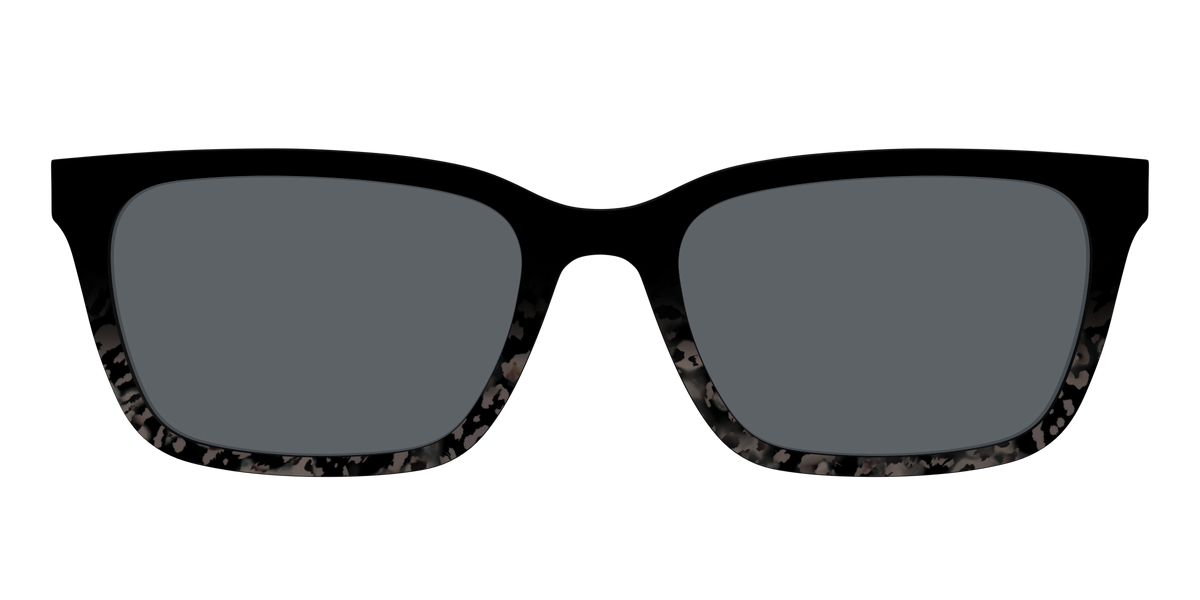 The Polarized Shaded Tortoise Sun Top - Front Top Image - Pair Eyewear