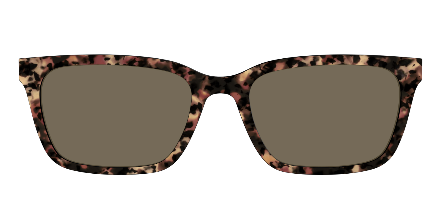 The Polarized Sienna Tortoise Sun Top - Front Top Image - Pair Eyewear