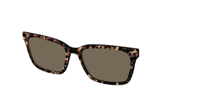 The Polarized Sienna Tortoise Sun Top - Angle Top Thumbnail - Pair Eyewear