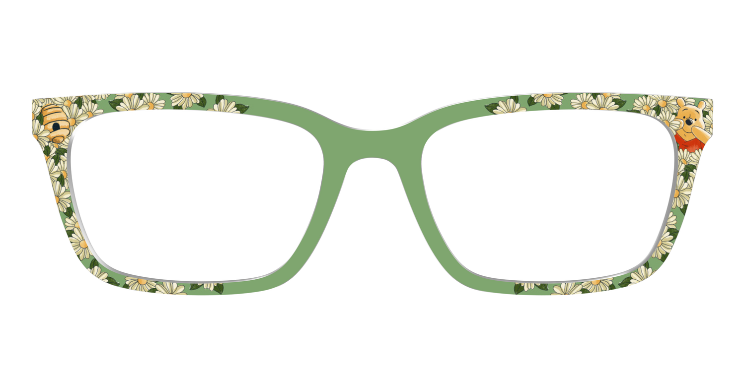Pooh Bear's Daisies - Front Top Image - Pair Eyewear