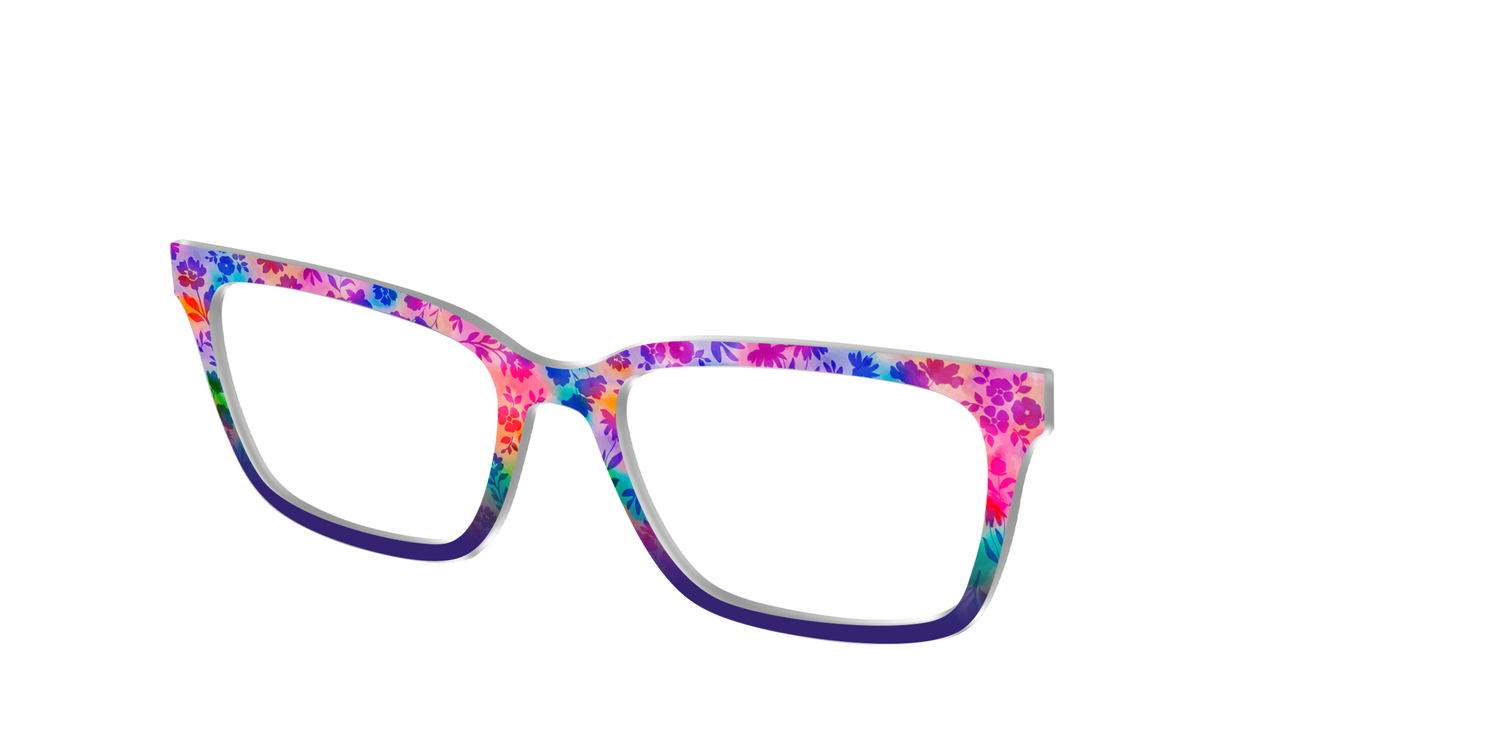 The Prismatic Primroses - Angle Top Image - Pair Eyewear