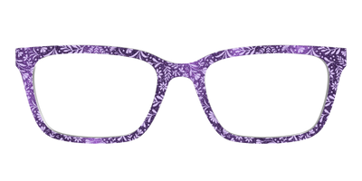 The Purple Shimmer Botanical - Front Top Thumbnail - Pair Eyewear