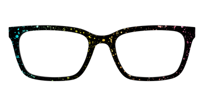 The Rainbow Foil Splatter - Front Top Thumbnail - Pair Eyewear