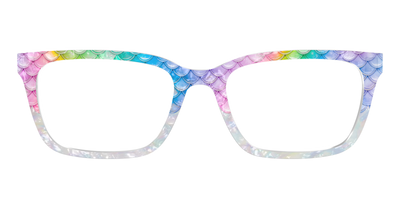 The Rainbow Pearl Scales Crystal - Front Top Thumbnail - Pair Eyewear