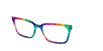 The Rainbow Supernova - Angle Top Thumbnail - Pair Eyewear