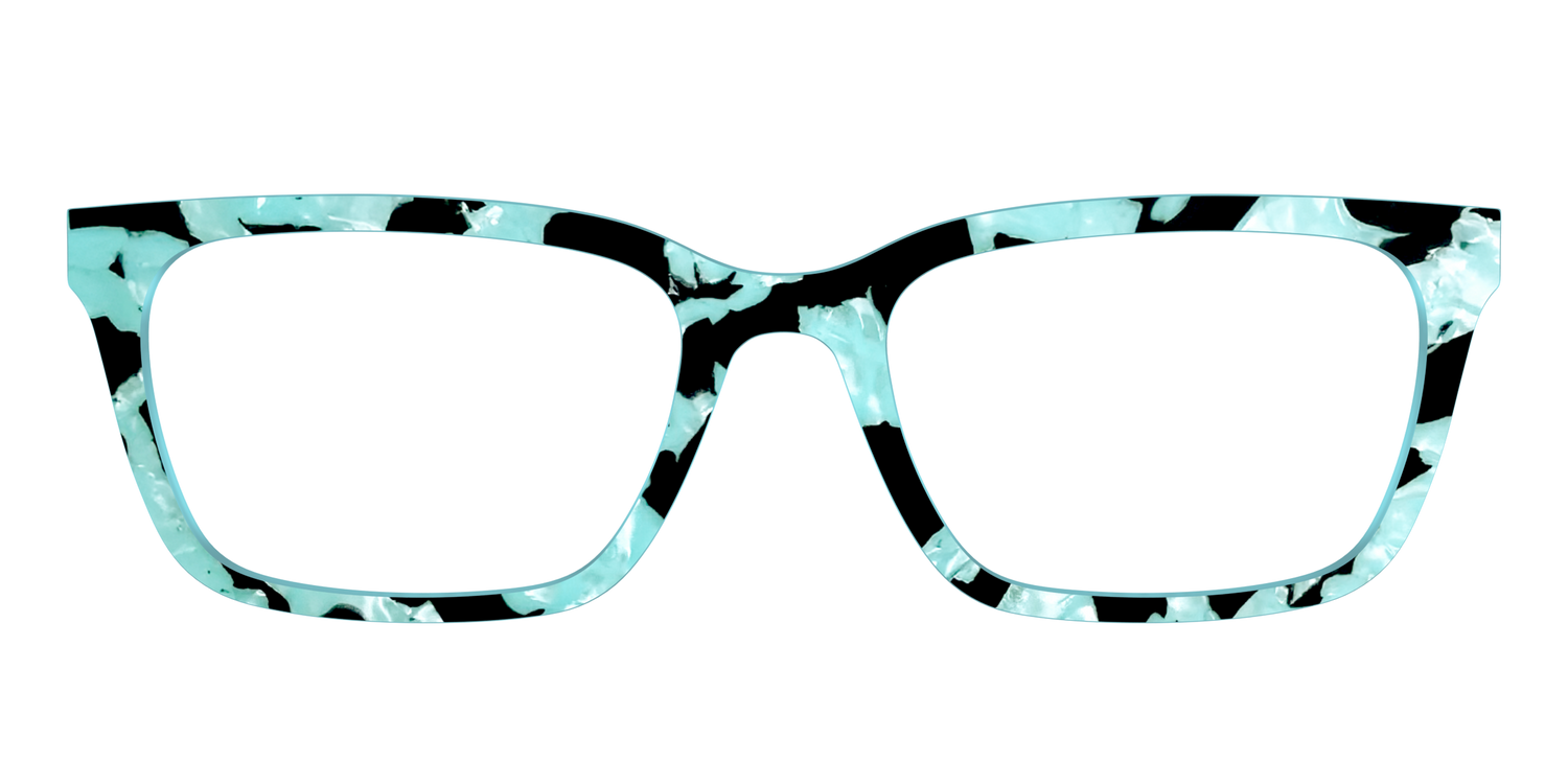 The Robin's Egg Pearl Tortoise - Front Top Image - Pair Eyewear