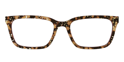 The Sandalwood Tortoise with Gold Foil - Front Top Thumbnail - Pair Eyewear