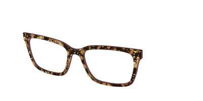 The Sandalwood Tortoise with Gold Foil - Angle Top Thumbnail - Pair Eyewear