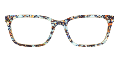The Seashell Tortoise with Holographic Glitter - Front Top Thumbnail - Pair Eyewear