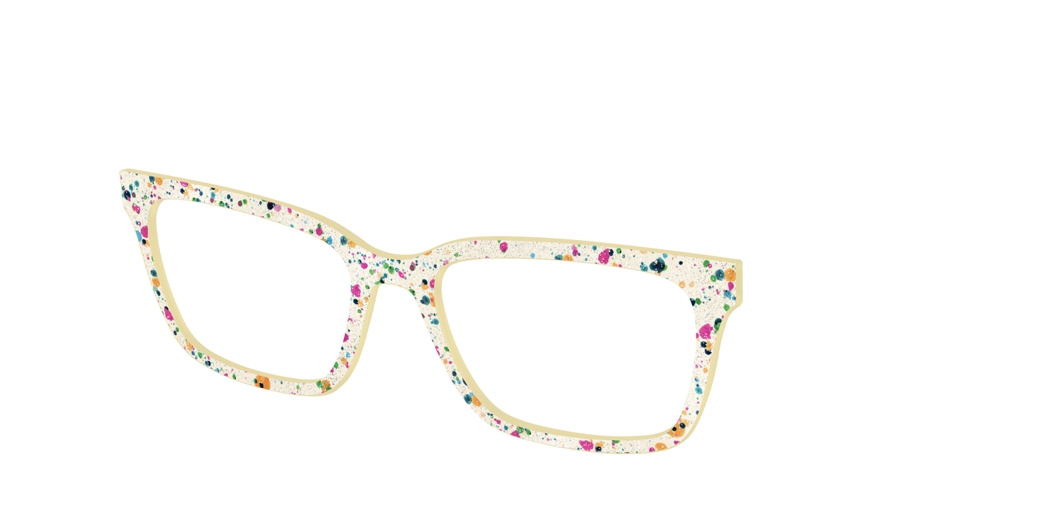 The Shimmer Speckled Egg - Angle Top Image - Pair Eyewear