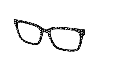 The Silver Foil Mickey - Angle Top Thumbnail - Pair Eyewear