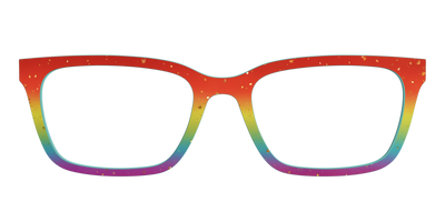 The Spectrum Gradient with Gold Flakes - Front Top Thumbnail - Pair Eyewear