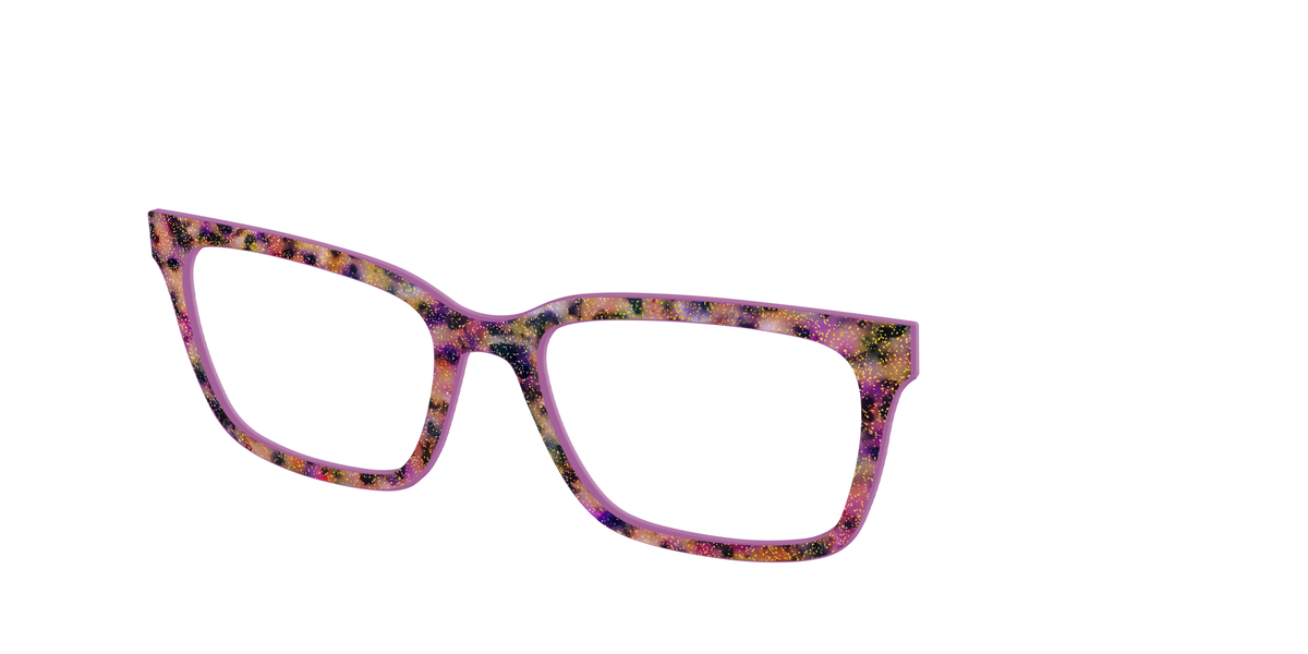 The Spooktacular Tortoise with Glitter - Angle Top Image - Pair Eyewear