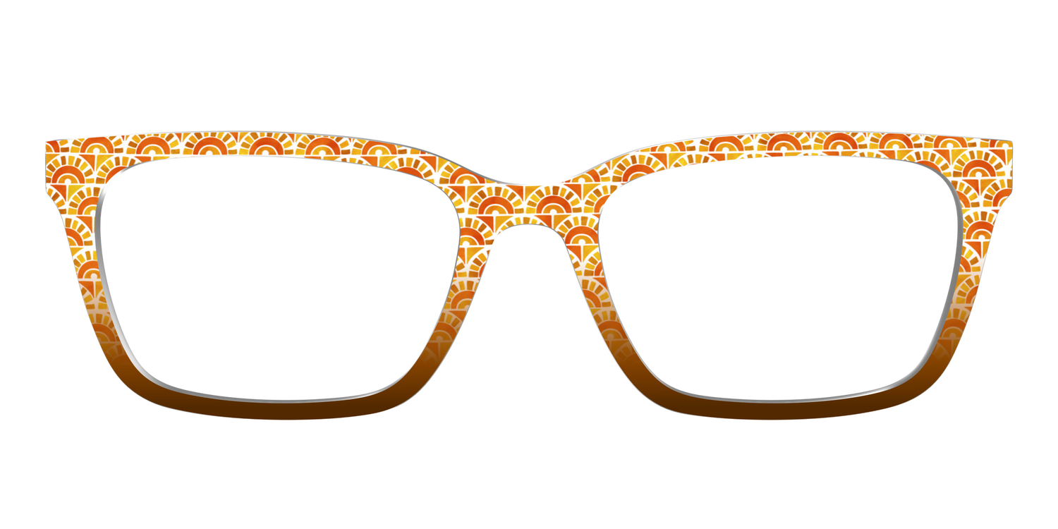 The Summer Sun Scallop - Front Top Image - Pair Eyewear