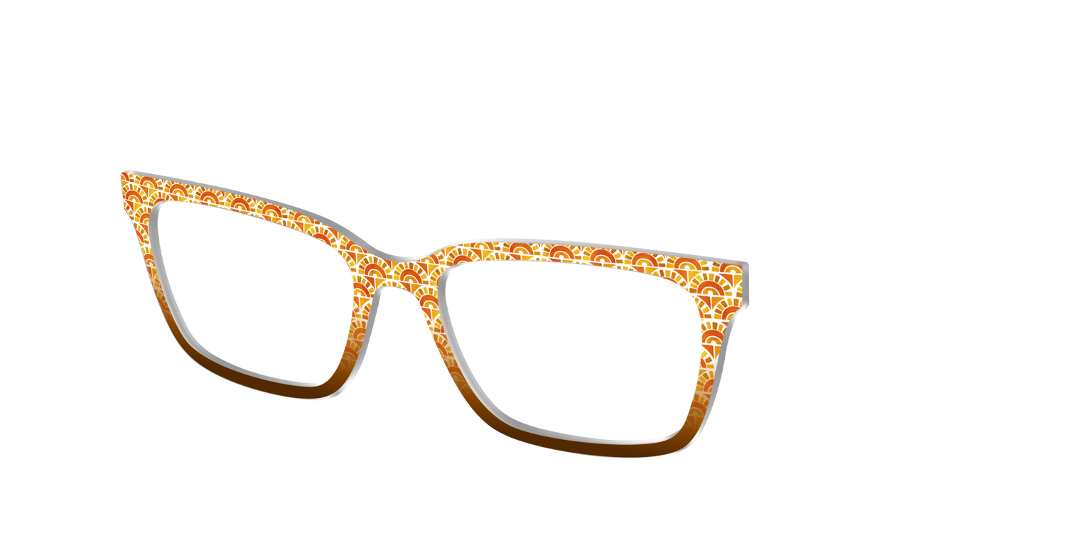 The Summer Sun Scallop - Angle Top Image - Pair Eyewear