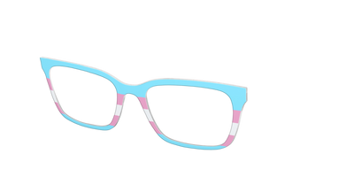 The Transgender Flag - Angle Top Thumbnail - Pair Eyewear